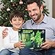 Mycketop Assembliertes RC Dinosaurier Spielzeug, Fernbedienung laufender Mecha Dinosaurier mit Sound, STEM DIY Triceratops Kit, Coole Dino Spielzeug Geburtstagsgeschenk für Triceratops Liebhaber