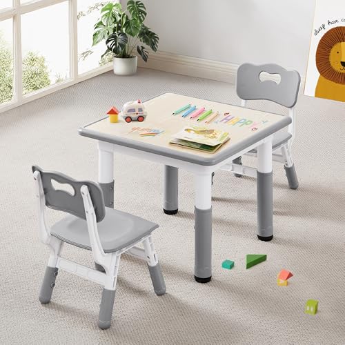 CuFun Adjustable Toddler Table & Chairs