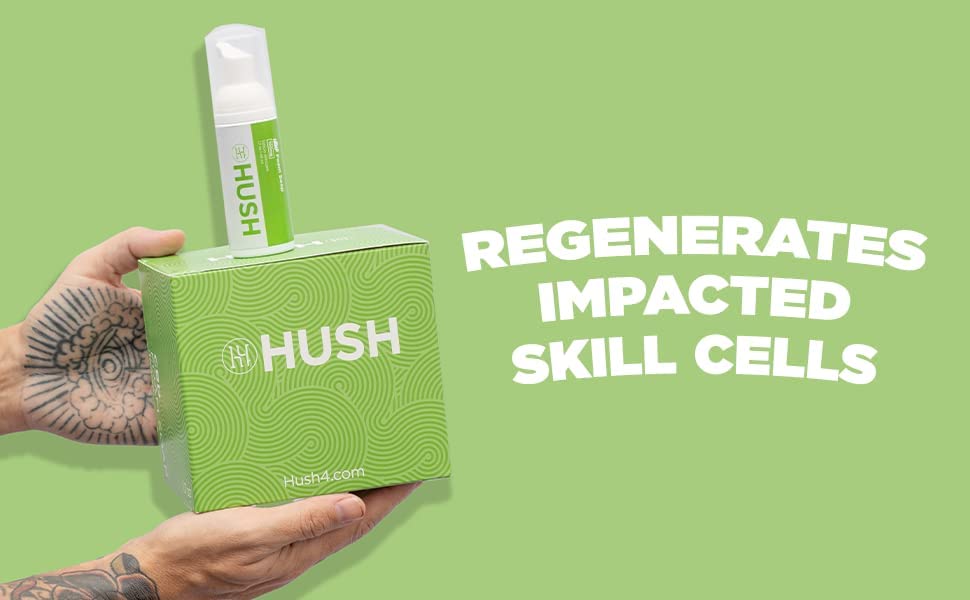 Miniatura 4 de Hush Anesthetic Session Bundle with Gel 4oz. 4oz gel, 4oz spray, espuma jabón tatuaje post-cuidado conjunto paquete para la curación del tatuaje