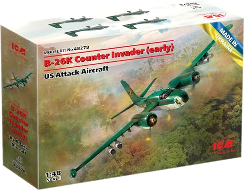 ICM 1:48 B-26K Counter Invader Avion d'attaque américain kit