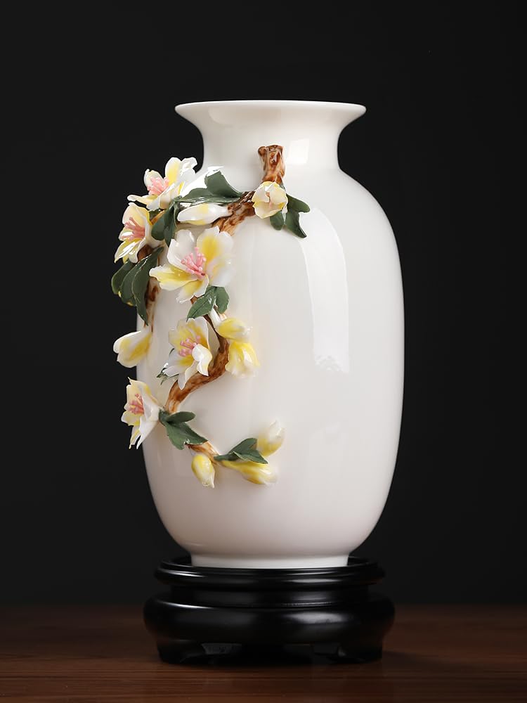 Vasen Wohndeko Porzellan Vase Ornamente Home Wohnzimmer Schlafzimmer Dekoration Desktop Blumenvase