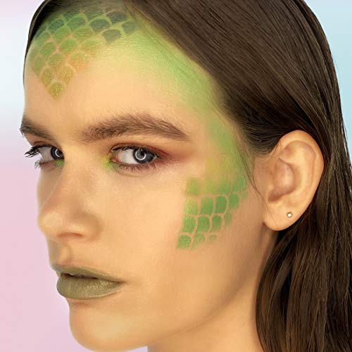 Stencil1Fx Mermaid Scales Makeup Stencil #TOP4