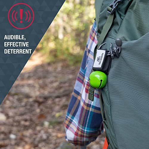 Sabre Frontiersman Bear Bell, Magnetic Silencer, Durable Hook And Loop Strap Attachment, Helps To Prevent Startling Bears While Hiking #TOP5