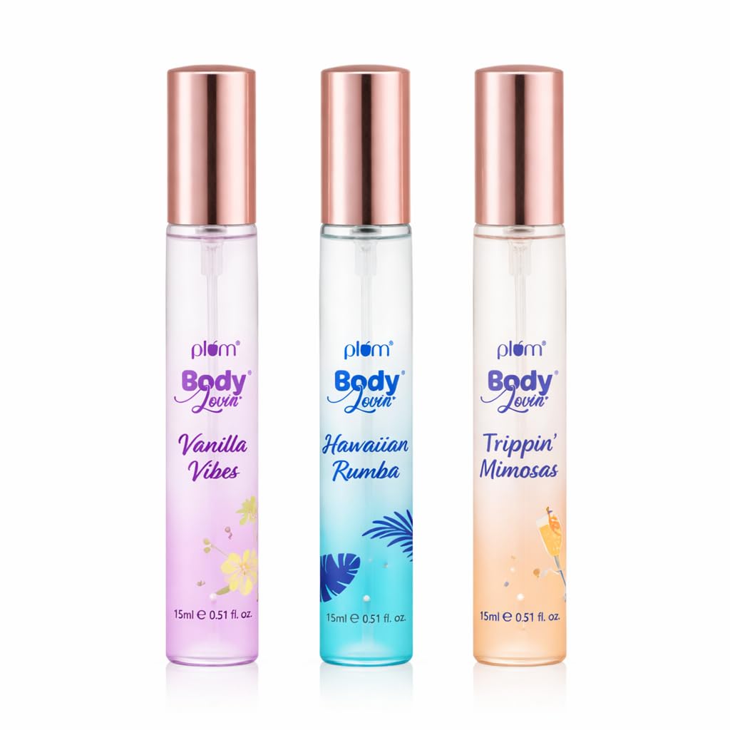 Plum Bodylovin' Bestsellin' Eau De Parfum Trio Spray For Unisex, 15Ml Ultra-Luxe Perfumes, Long-Lasting Fragrances - Vanilla, Fruity-image-41