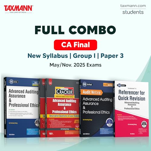 Taxmann's FULL COMBO for CA Final | New Syllabus | May/Nov. 2025 ...