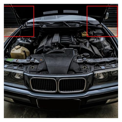 Vérins de levage capot avant pour BMW E36 amortisseur fluide - 5
