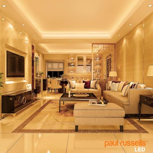 paul russells LED Bulb GU10, 400 lumens, 4.9W(Equivalent to 50W), Warm White 2700K, Non Dimmable, Pack of 10 - Image 3