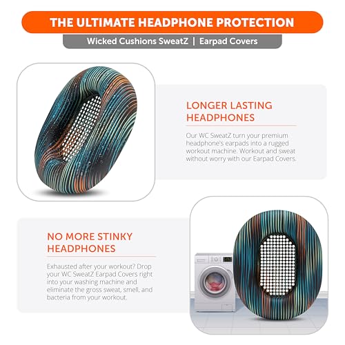 Image of WC SweatZ XM5 - Patented Earpad Sweat Covers for Sony WH1000XM5