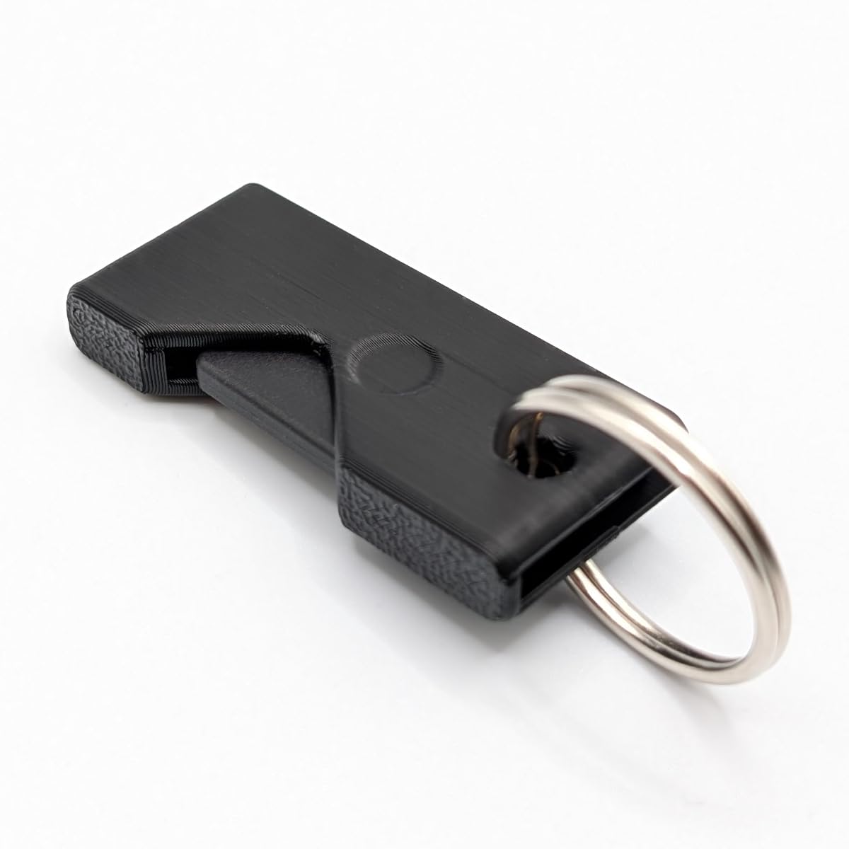 Funda protectora para Yubikey 5 NFC (USB-A) resistente a los arañazos (negro)