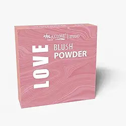Blush Powder Max Love 104 10G - Alta Pigmentação Facial, Custo-Benefício e Fácil de Esfumar - Maquiagem Facial Vibrante