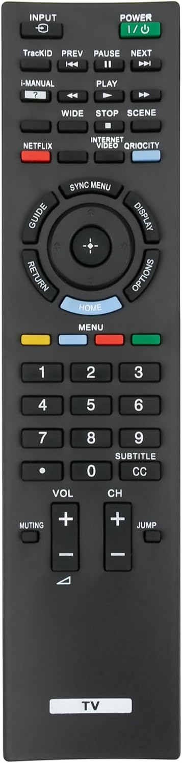 RM-YD063 Replace Remote Control fit for Sony LCD TV Bravia KDL-46EX620 KDL-55EX620 KDL-40EX620 KDL-40EX621 KDL-46EX621 KDL-55EX621 KDL-46EX521 KDL-32EX521 KDL-40EX521 KDL-32EX520 KDL-40EX520