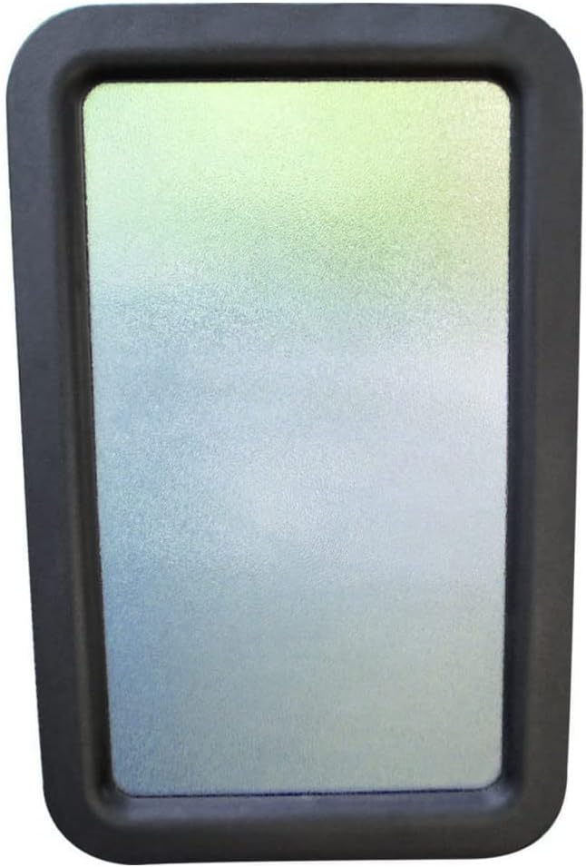 Valterra A77051 12" x 21" Boxed Entrance Door Glass and Black Frame