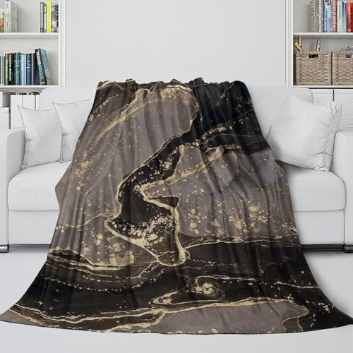 Couverture 3D imprimé abstrait plaid design pour un intérieur chaleureux - 6