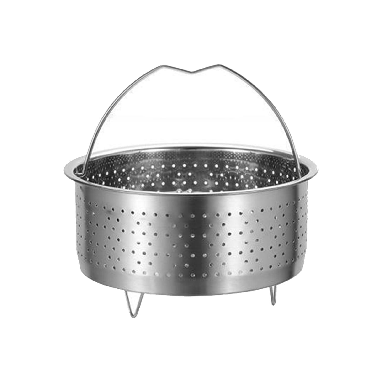 sodeber Stainless Steel Steamers Insert Steaming Tray with Handle Replacement Vegetable Basket Vegetable Rack for Tray