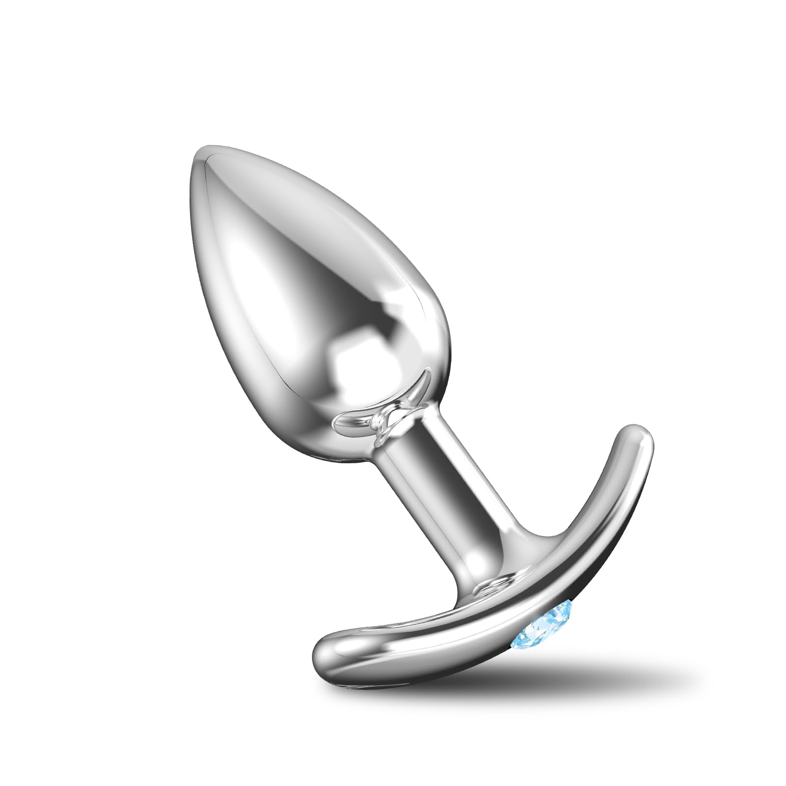 Anal Plug Butt Plug Adult Sex Toy for Beginner, Jewel Adult Aanl Toys with T-Shaped Base,Comfortable Long-Term Wear, Premium Small Training Buttplug, Sex Toys for Women Men Couples: T-Blue