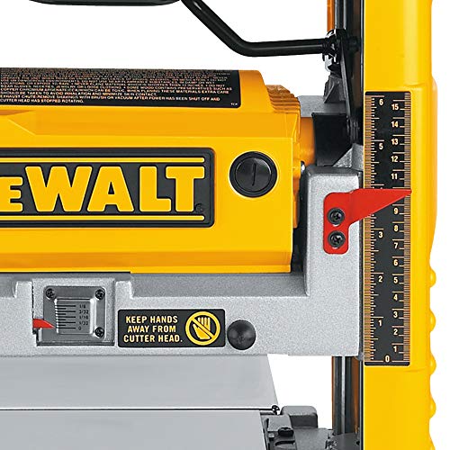 DEWALT Benchtop Planer, Single Speed, 15-Amp, 12-1/2-Inch (DW734)