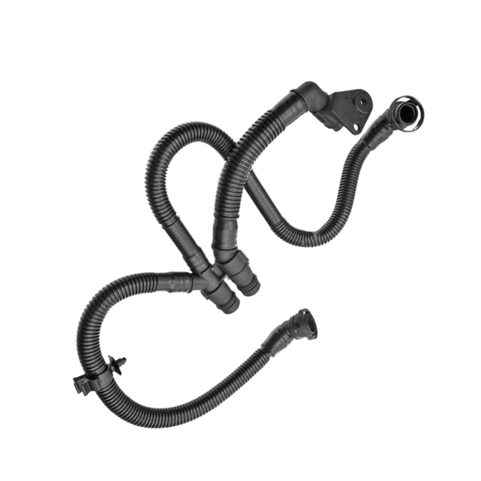 PCV Connector Compatible with Q5 8RB 3.2 FSI for Quattro 2008 2009 2010 2011 2012 Auto Cylinder Head Cover PCV Crankcase Breather Vent Hose 06E103217T