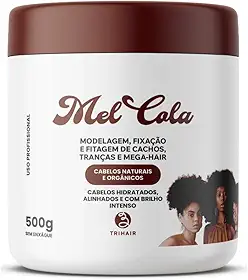 Mel Cola Trihair - Cachos Naturais e Orgânicos (Mel Cola 500g)