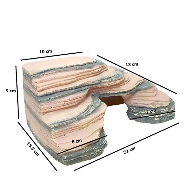 Aquarium Turtle Bridge Ornaments Underwater Aquarium Toys Resin for Natural Looking