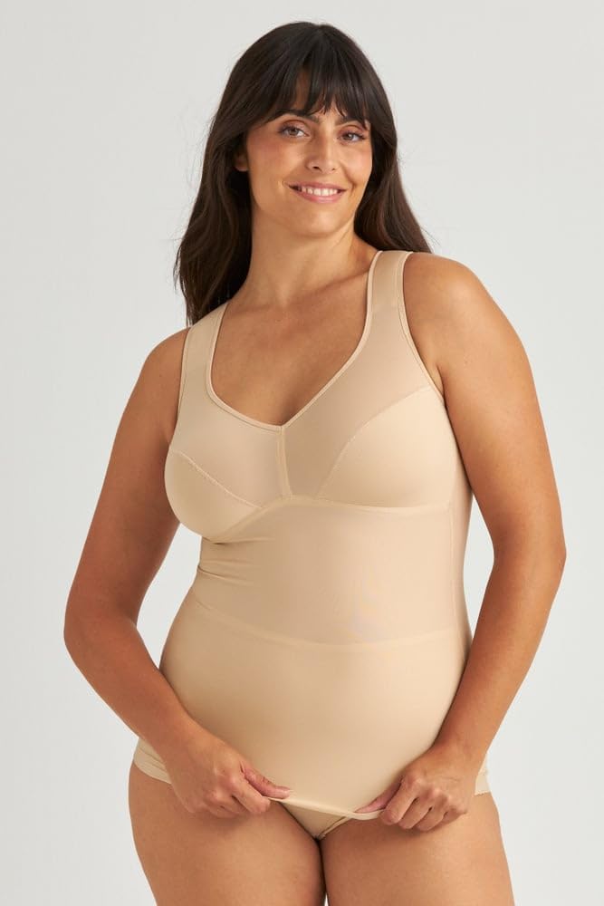 Miss Mary of Sweden – Cool Sensation V-Shape Camisole, kühlendes Unterhemd mit Cups, atmungsaktives Funktionsmaterial