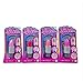 Barbie Mini BarbieLand Fashionistas Dolls, 1.5-inch Dolls in Lipstick Tube, Surprise Reveal (Colors & Styles May Vary) - Pack of 6