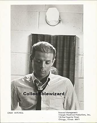 Chad Mitchell - 8 x 10 inch Vintage Photo 35+ years old at Amazon's