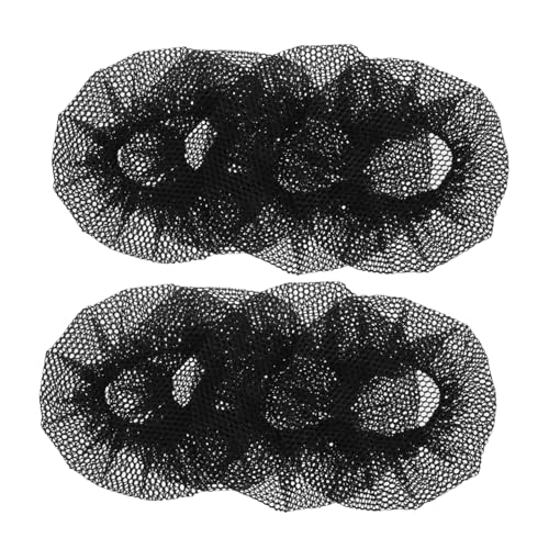 FOMIYES Stylish Hairnets for Sleeping 12 Pack Elastic Head Caps for Tidy Braids Long Hair Care