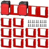 Installation Flexible : ce support de batterie peut être installé librement sur le mur, le plafond, l'étagère ou la boîte à outils, et est livré avec des vis de fixation, ce qui le rend facile à adapter à diverses scènes. Le support de rangement pour batterie avec vis prend en charge l'installation horizontale, verticale et même inversée pour répondre à différentes exigences d'espace.