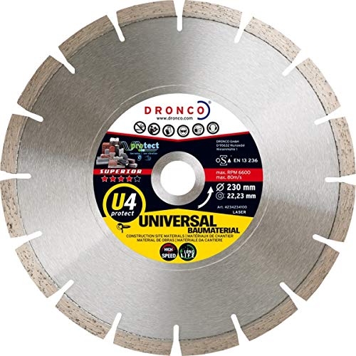 Disque à tronçonner diamanté Ronco Superior U4 protect béton brique 300mm