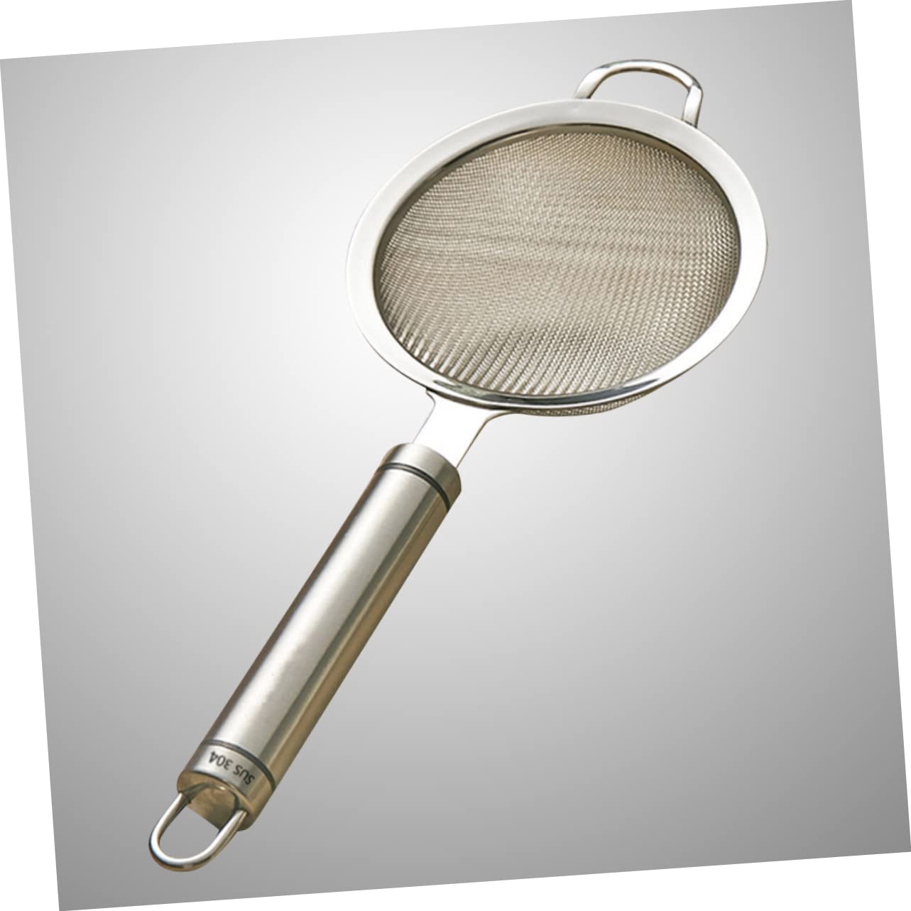 Cucharón de acero inoxidable Colador de pasta Cucharón desnatador Colador de malla fina Olla caliente Cuchara desnatadora de grasa Colador de cocina Tamiz de cocina Colador de acero inoxidable Filtr