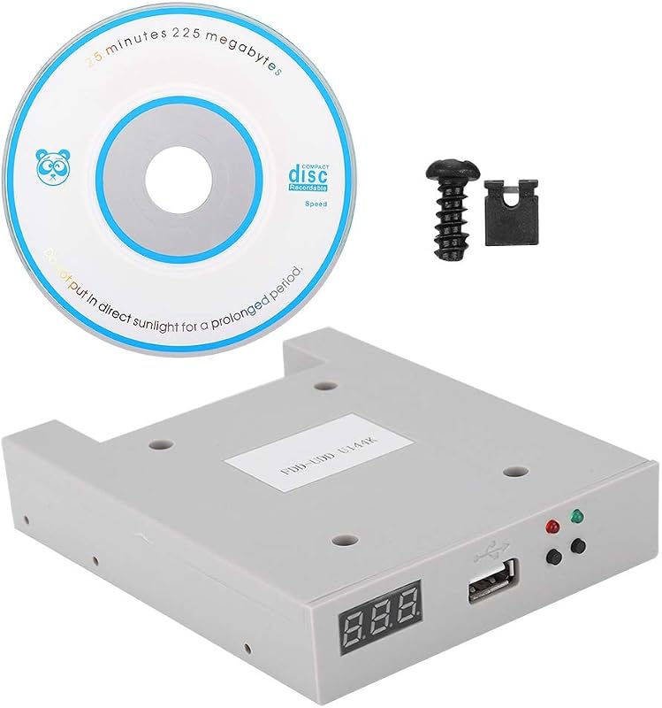 Emulador de disquete USB, emulador de unidad de disquete USB SSD FDD U144K de 3,5" y 1,44 MB para controladores industriales