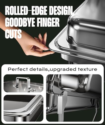 Ramvic CFD03 Chafing Dishes For Buffet 4 Pack thumb #3