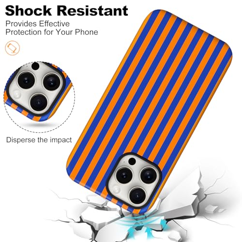 Coque rigide iPhone 15 Plus à rayures dopamine et design épuré - 6