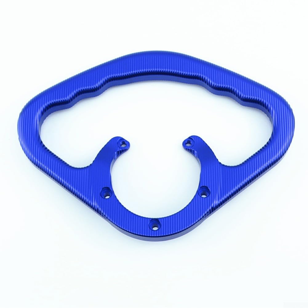 HpLive Motorrad Beifahrer Handgriff für Beifahrer Aluminium Tankgriff für Yamaha FZ1 FZ6 R1 R6 MT-07 für MT-09 XJ6(Blue)