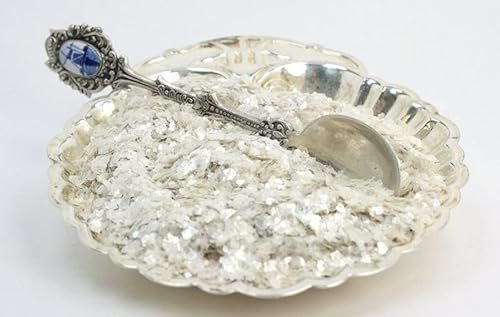 Miniatura 4 de Blanco crema - Escamas de mica natural - 311-4347 (311-4347- 12 oz)