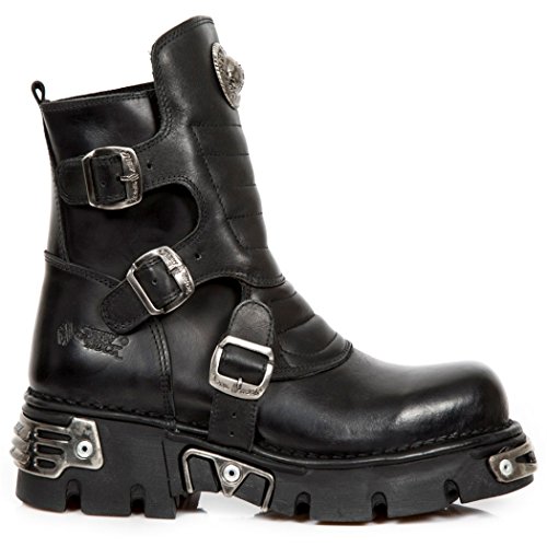 Bottes New Rock M.1482X S1 Noir idéales pour vos concerts et soirées underground