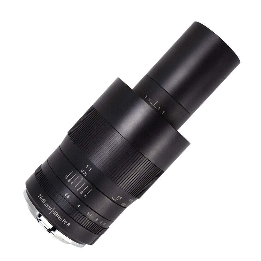 Amazon | 7artisans 60mm f/2.8 マクロレンズ APS-C 手動固定レンズ