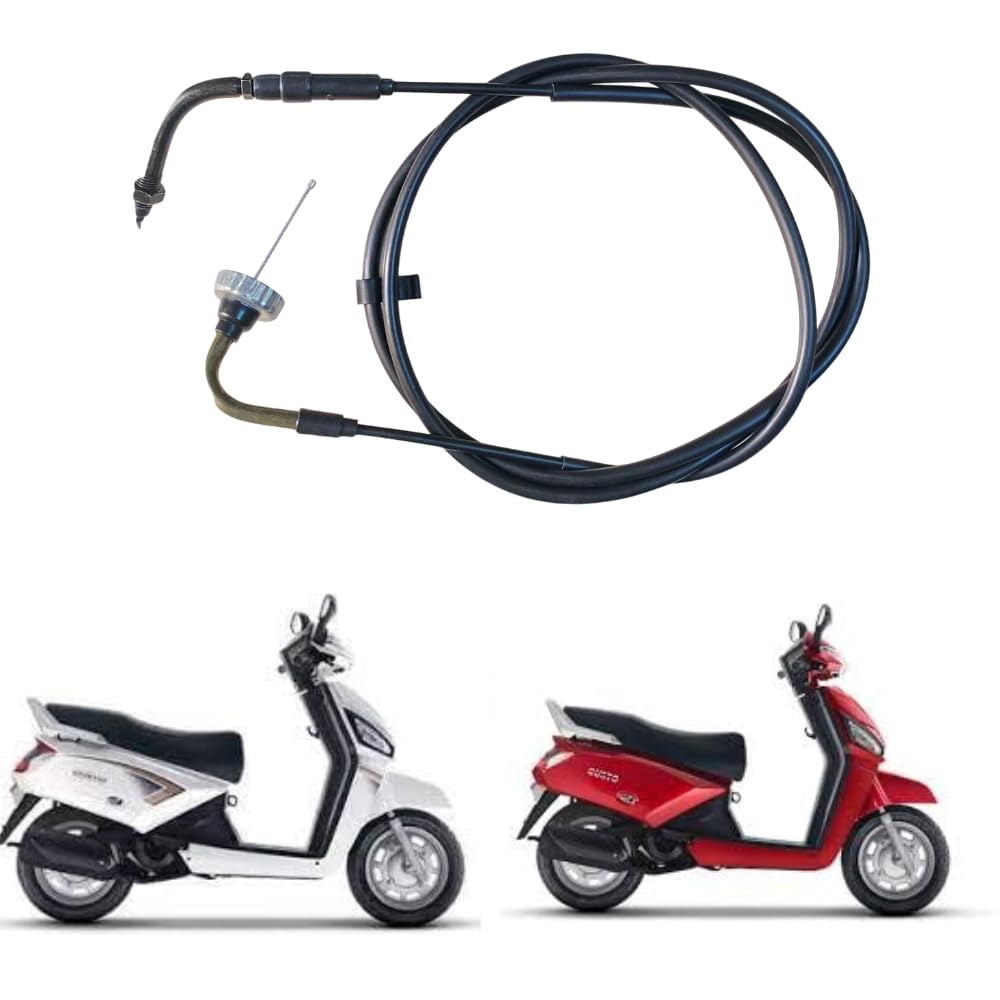 Road Religion Accelerator Cable for Mahindra Gusto 125 – Single Throttle Cable Replacement – Durable & High-Performance Fit for Gusto 125 Scooters-image-25