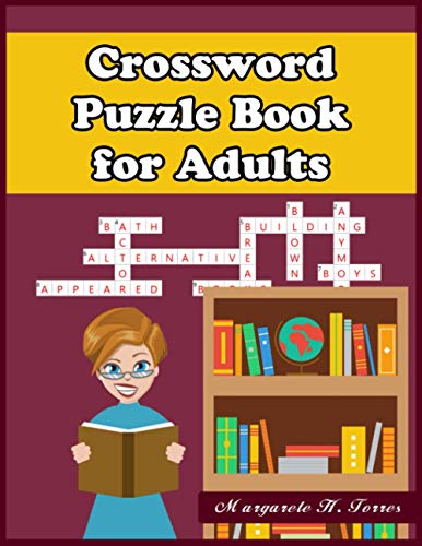 Crossword Puzzle Book for Adults: 101 Large-Print Crossword Puzzle Book for Adults
