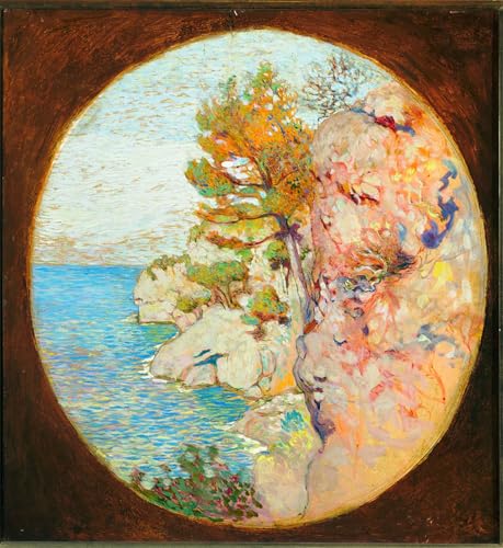 Prints toile peinture murale Ligurienne Rubaldo Merello affiche abstraite 60x90