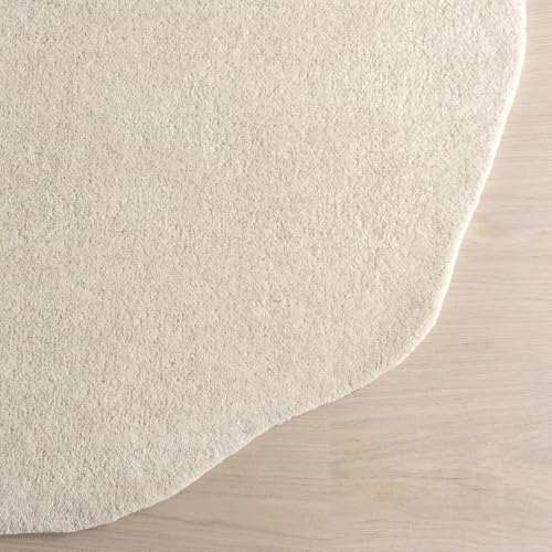 Tapete Rugs USA Clementime Ivory 5'x8' Lana Hecho a Mano miniatura 4