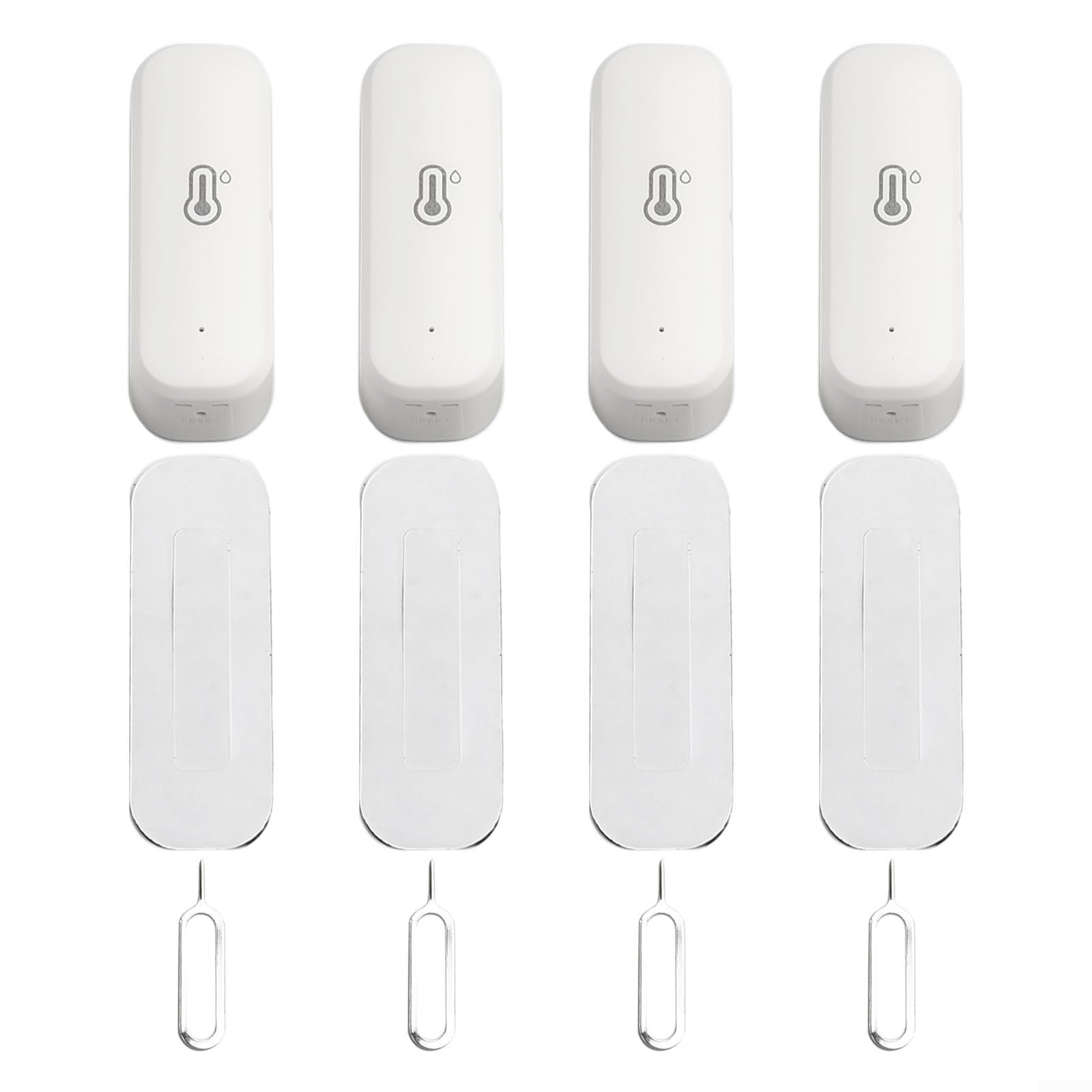 Zigbee Détecteur de température et d'humidité sans fil avec commandes vocales pour Zigbee