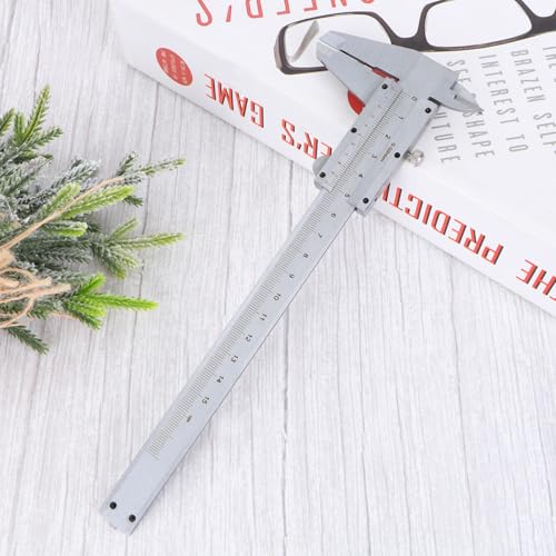 Calibrador Vernier de Acero Carbono con Tornillo y Bloqueo miniatura 7