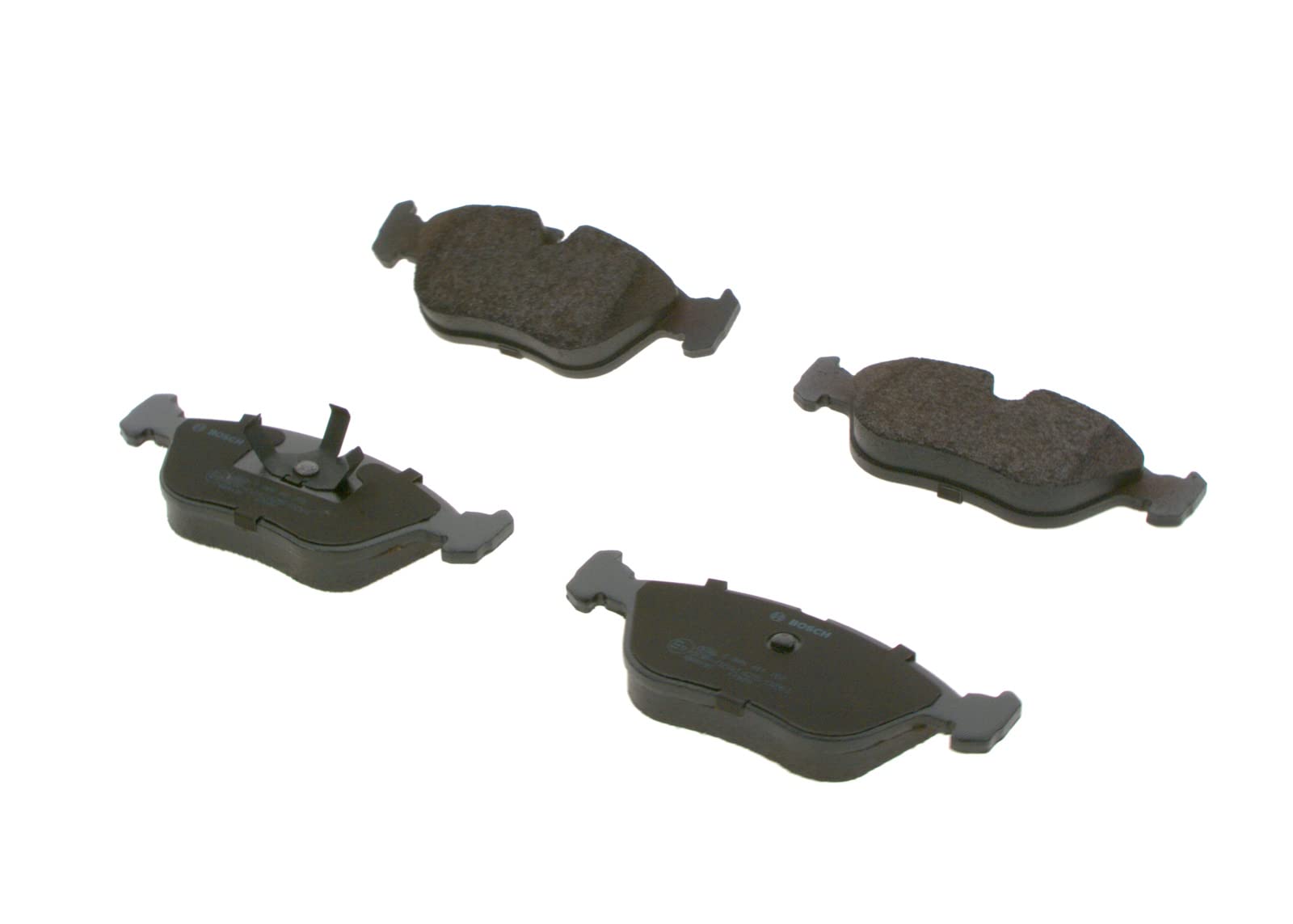 Bosch BP286 Pastiglie Freno Anteriori Per Auto – Set Da 4 Con Accessori, Qualità ECE-R90