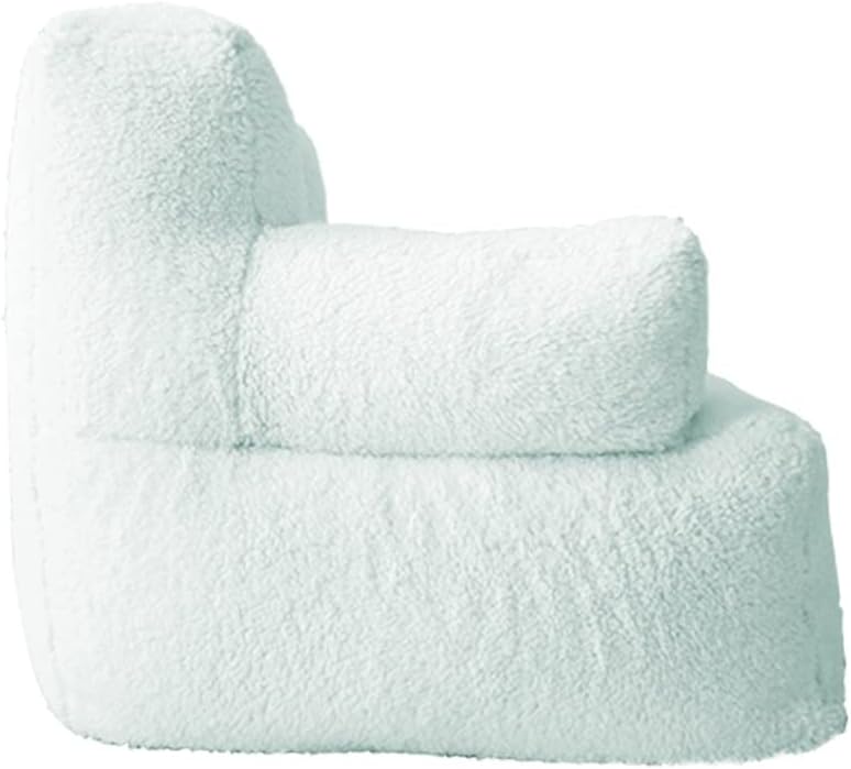Comfortable Lazy Couch Recliner Gray Bean Bag Adult image 5