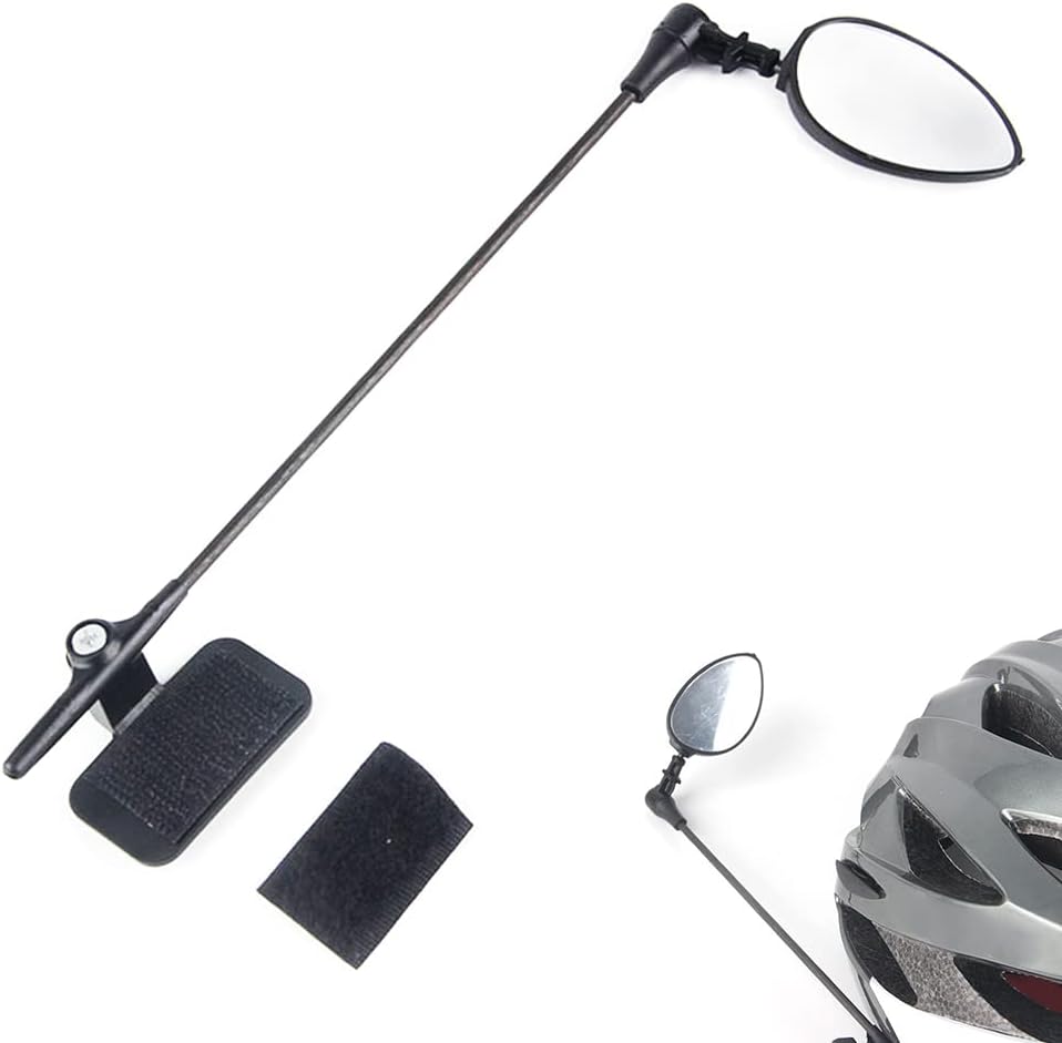 Tobefore Bike Helmet Mirror 360 Degree Adjustable Rotatable