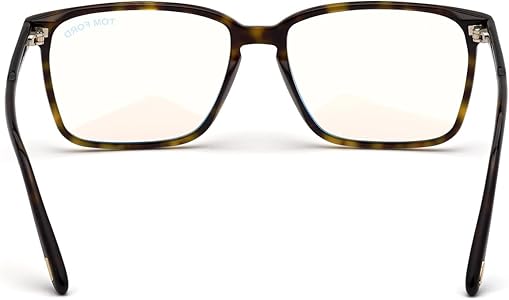 Amazon.com: Eyeglasses Tom Ford FT 5696 -B 052 Shiny Classic Dark