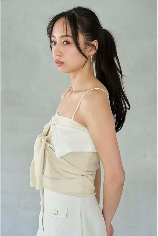 Amazon | [スナイデル] Sustainaツイストニットビスチェ SWNT252115