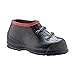 Overshoes, Men, 14, 2-Buckle, Blk, Rubber, PR