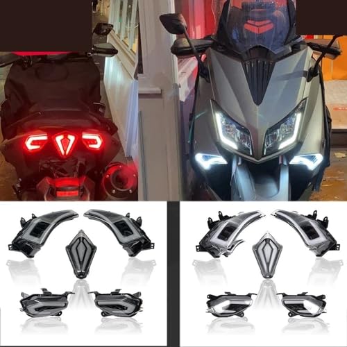 Señal de giro TMAX 530 con luces e indicadores de freno trasero integrados 2